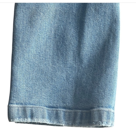 Point Sur Denim Jeans-J. Crew Size 25 Ankle Patch Pocket Straight Leg Light Wash - Picture 9 of 11